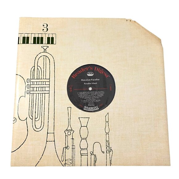 Vintage 70s Reader's Digest Hawaiian Paradise 5 Disc Vinyl LP Set Dynagroove USA - Picture 6 of 8